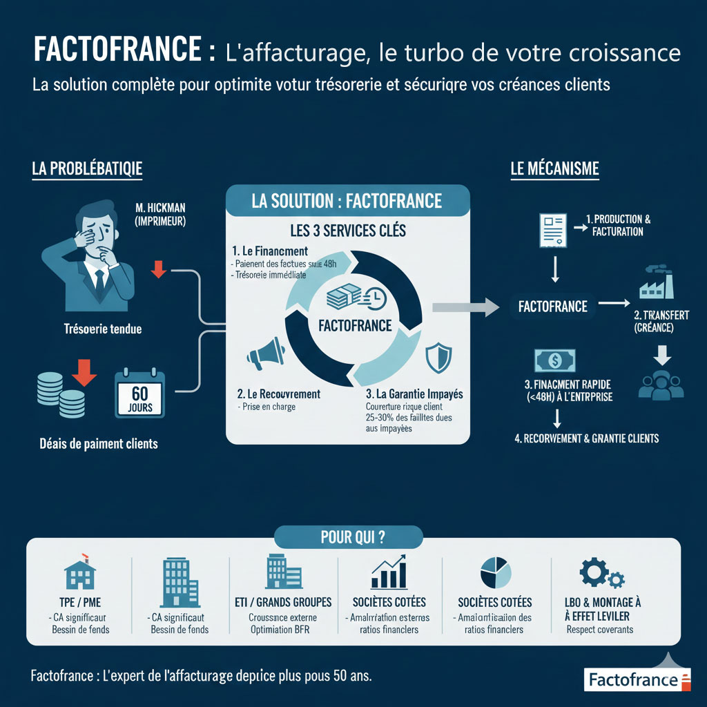 Exemple d’affacturage : l’imprimerie